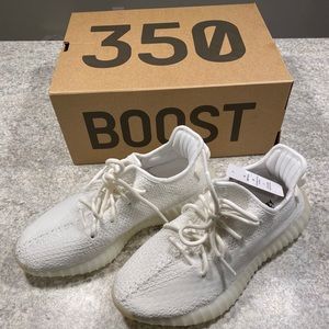 *NWT* Adidas Yeezy Boost 350 v2 triple white